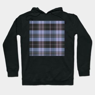 Grunge Aesthetic Arable 1 Hand Drawn Textured Plaid Pattern Hoodie